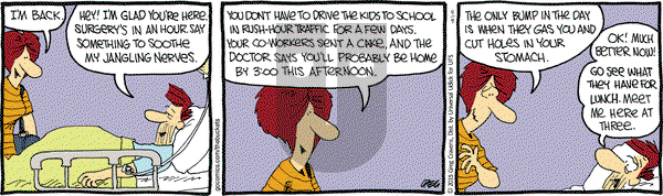 The Buckets on Thursday April 9, 2015 Comic Strip