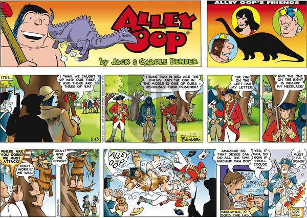 Alley Oop on Sunday May 13, 2018 Comic Strip