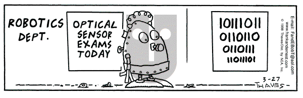 Frank and Ernest on Friday March 27, 1998 Comic Strip