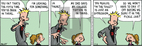 Frazz on Thursday November 6, 2008 Comic Strip