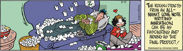 Rose is Rose on Monday March 17, 2014 Comic Strip