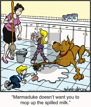 Marmaduke on Monday October 1, 2012 Comic Strip