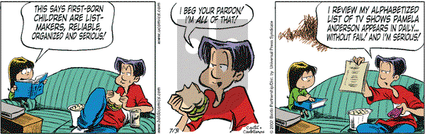 Baldo on Monday August 5, 2002 Comic Strip