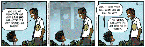 The Boondocks on Tuesday August 10, 2004 Comic Strip