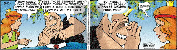 Alley Oop on Thursday May 25, 2017 Comic Strip