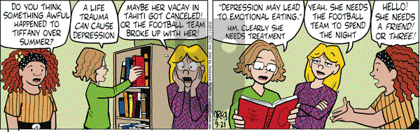 Luann - Thursday September 21, 2017 Comic Strip