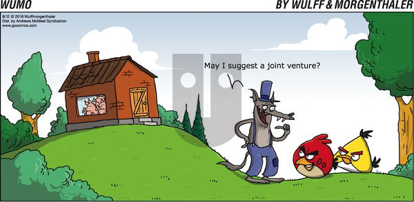 WuMo on Sunday August 12, 2018 Comic Strip