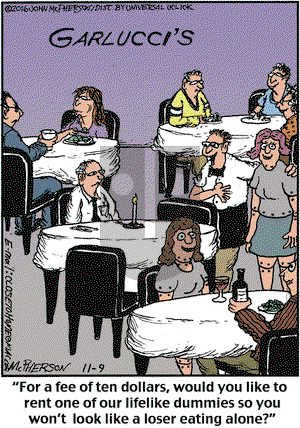 Close to Home on Wednesday November 9, 2016 Comic Strip