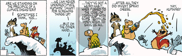 Over the Hedge on Thursday January 10, 2019 Comic Strip