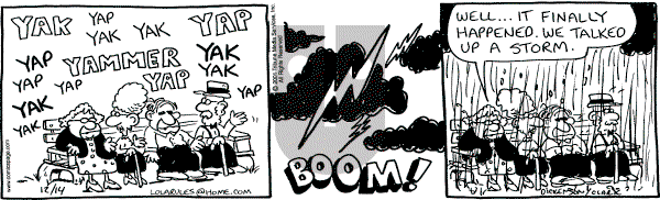 Lola on Friday December 14, 2001 Comic Strip