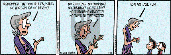 Grand Avenue on Wednesday July 8, 2009 Comic Strip