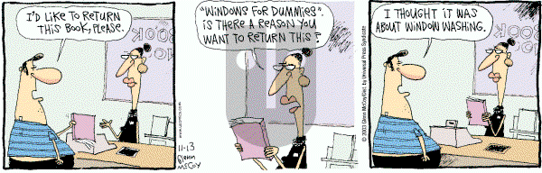 The Duplex on Thursday November 13, 2003 Comic Strip