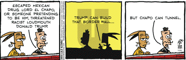 La Cucaracha - Tuesday July 28, 2015 Comic Strip