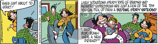Rose is Rose on Wednesday November 26, 2014 Comic Strip
