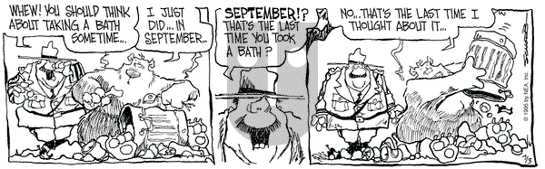 The Grizzwells on Monday July 3, 1995 Comic Strip