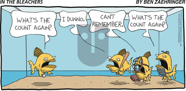 In the Bleachers on Sunday June 9, 2019 Comic Strip