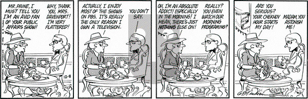 Doonesbury on Wednesday December 8, 1976 Comic Strip