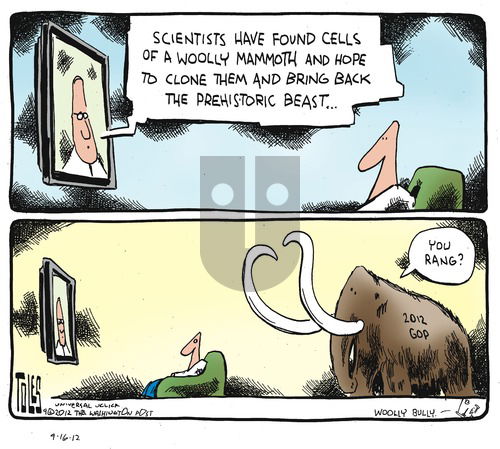 Tom Toles on Sunday September 16, 2012 Comic Strip