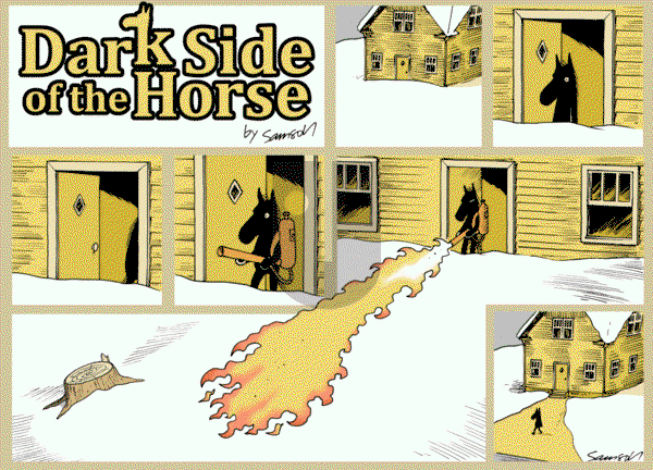 Dark Side of the Horse on Sunday November 26, 2017 Comic Strip