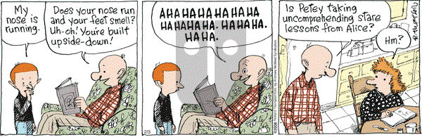 Cul de Sac on Saturday February 3, 2018 Comic Strip