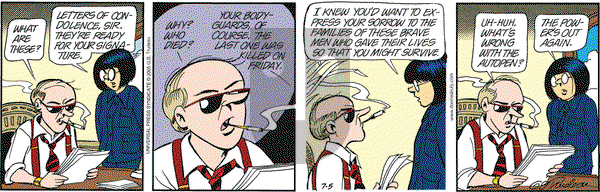 Doonesbury on Tuesday July 5, 2005 Comic Strip