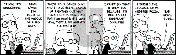 FoxTrot on Friday December 2, 2005 Comic Strip
