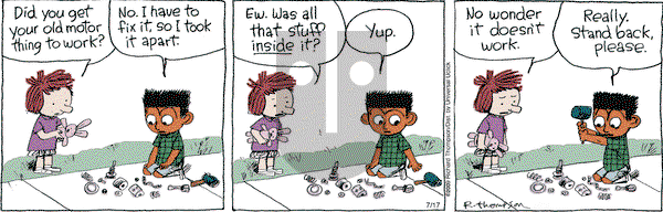 Cul de Sac - Wednesday July 17, 2024 Comic Strip