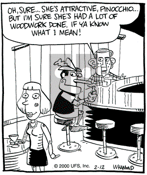 Reality Check on Saturday February 12, 2000 Comic Strip