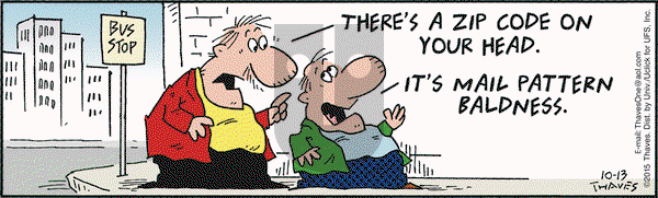 Frank and Ernest on Tuesday October 13, 2015 Comic Strip