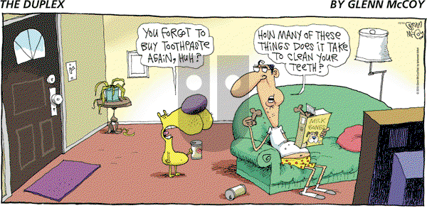 The Duplex on Sunday October 10, 2010 Comic Strip