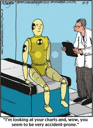 Close to Home on Monday November 9, 2015 Comic Strip