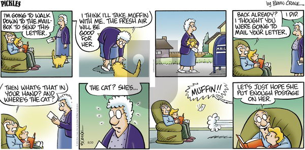 Pickles - Sunday August 20, 2023 Comic Strip