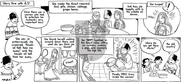 Ali's House on Friday March 25, 2022 Comic Strip
