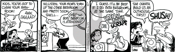 The Buckets on Thursday April 17, 2008 Comic Strip