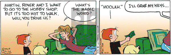 Red and Rover on Friday June 10, 2016 Comic Strip