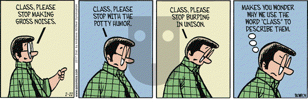 Grand Avenue on Wednesday February 22, 2017 Comic Strip