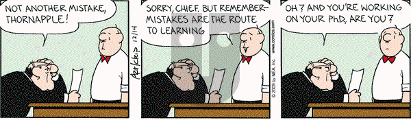 The Born Loser on Monday December 14, 2009 Comic Strip