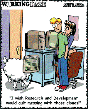 Working Daze on Monday September 9, 2002 Comic Strip