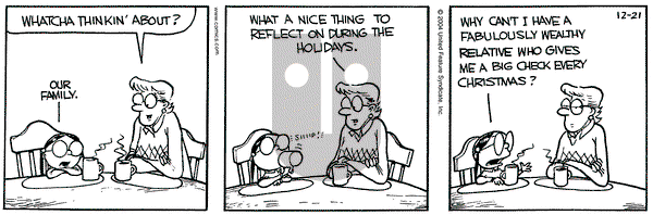 Grand Avenue on Tuesday December 21, 2004 Comic Strip
