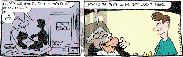 Lola on Saturday December 4, 2004 Comic Strip