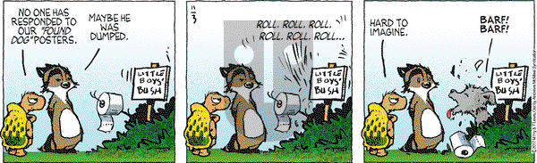 Over the Hedge on Friday November 3, 2017 Comic Strip