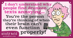 Aunty Acid on Wednesday November 23, 2016 Comic Strip