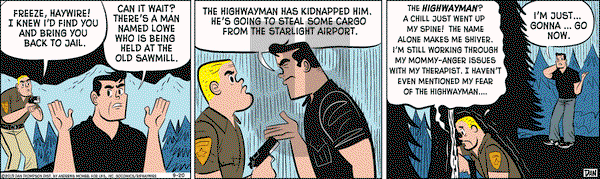 Rip Haywire on Friday September 20, 2019 Comic Strip
