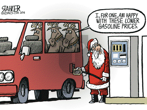Jeff Stahler on Monday December 8, 2014 Comic Strip