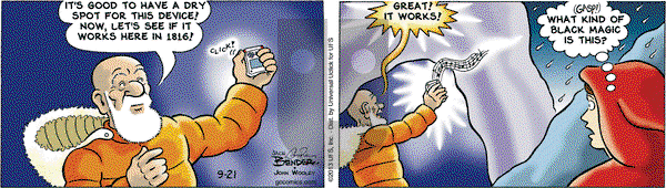 Alley Oop on Saturday September 21, 2013 Comic Strip