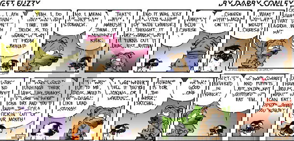 Get Fuzzy on Sunday December 26, 2010 Comic Strip
