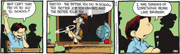 The Buckets on Tuesday March 3, 2009 Comic Strip