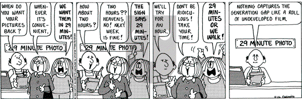 Cathy Classics on Saturday December 26, 1992 Comic Strip