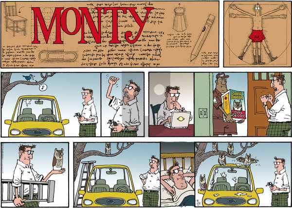 Monty on Sunday September 25, 2016 Comic Strip