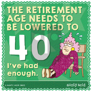 Aunty Acid - Thursday September 29, 2022 Comic Strip